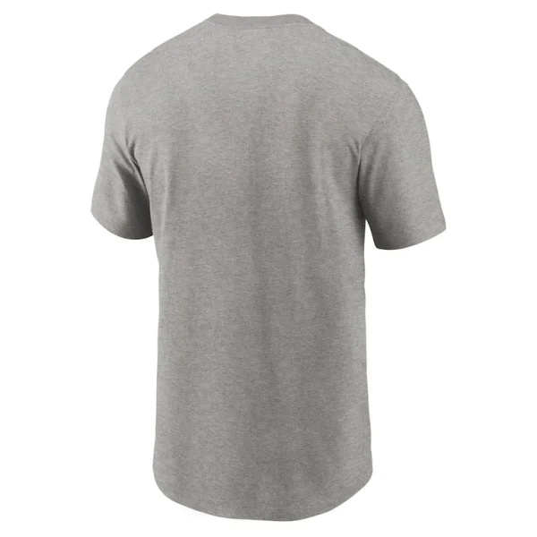 Kansas city chiefs nike super bowl lvii champions celebration parade t shirt Heather gray L