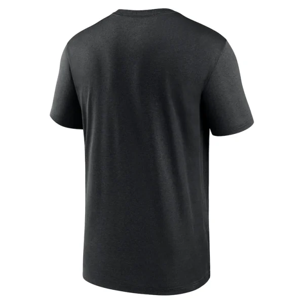 Kansas city chiefs nike super bowl lvii team logo lockup t shirt Black L
