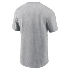 Kansas city chiefs nike super bowl lviii champions locker room trophy collection t shirt Heather gray L