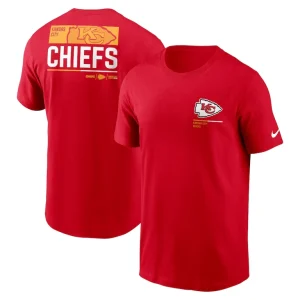 Kansas city chiefs nike team incline t shirt Red