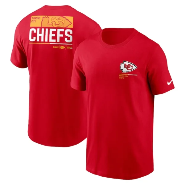 Kansas city chiefs nike team incline t shirt Red