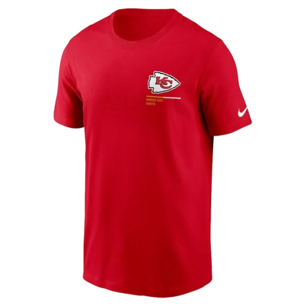 Kansas city chiefs nike team incline t shirt Red M