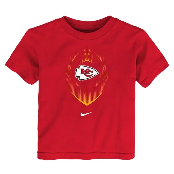 Kansas city chiefs nike toddler legend icon performance t shirt Red 3T