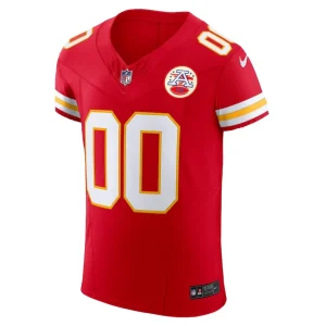 Kansas city chiefs nike vapor f.u.s.e. elite custom jersey Red 44