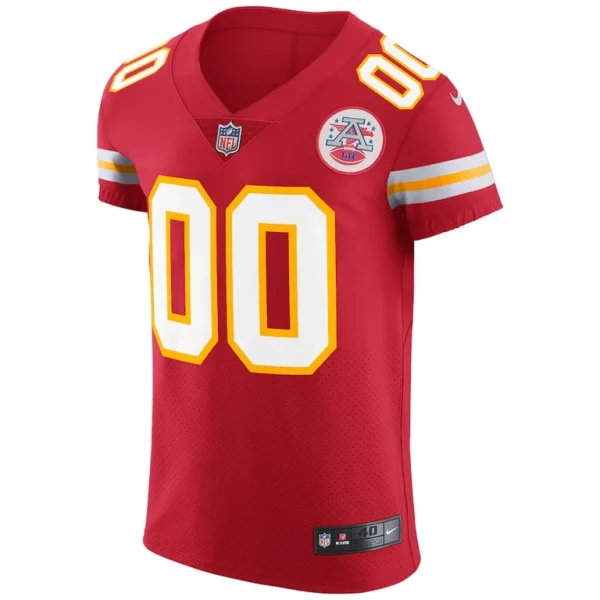 Kansas city chiefs nike vapor untouchable custom elite jersey Red 44