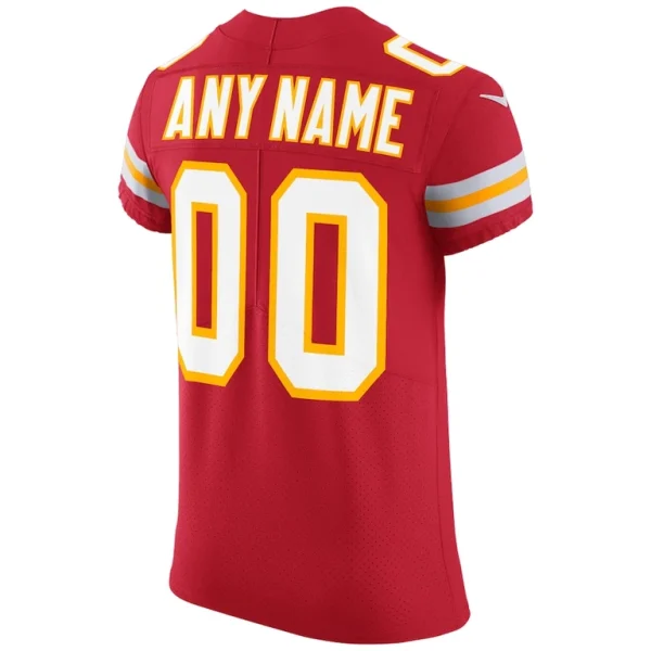 Kansas city chiefs nike vapor untouchable custom elite jersey Red 48