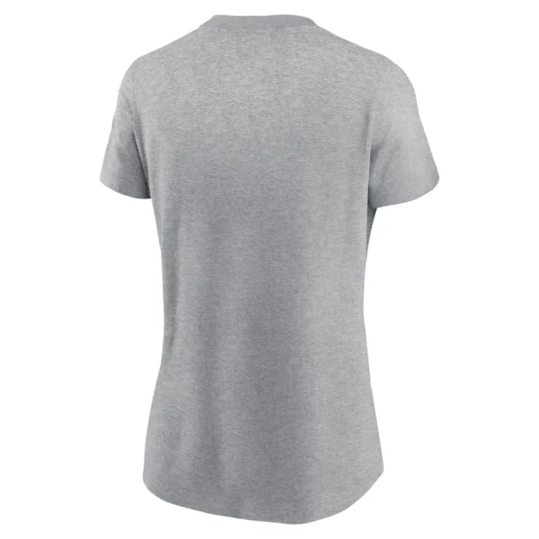 Kansas city chiefs nike womens 2024 afc champions locker room trophy collection t shirt Heather gray L