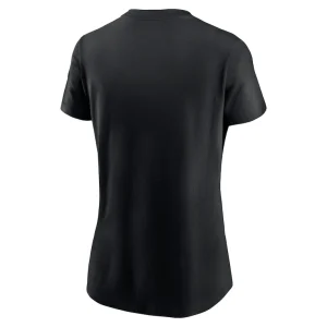 Kansas city chiefs nike womens 2024 afc champions t shirt Black L