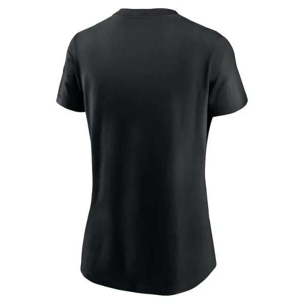 Kansas city chiefs nike womens 2024 afc champions t shirt Black L