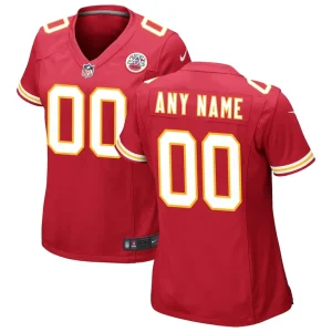 Kansas city chiefs nike womens custom game jersey Red