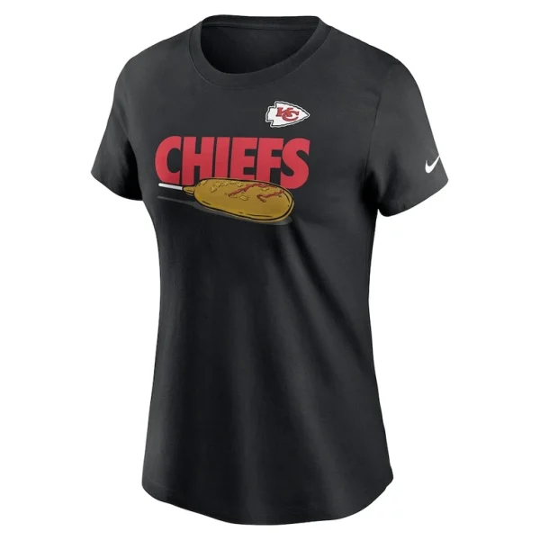 Kansas city chiefs nike womens hometown local pack t shirt Black M