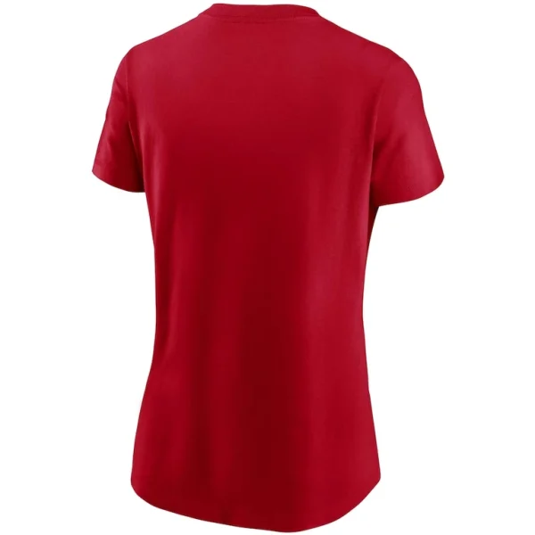 Kansas city chiefs nike womens logo essential t shirt Red M
