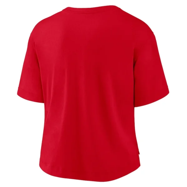 Kansas city chiefs nike womens performance pocket t shirt Red M