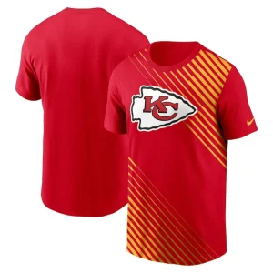 Kansas city chiefs nike yard line fashion asbury t shirt Red