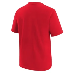Kansas city chiefs nike youth super bowl lix authentic t shirt Red Yth L