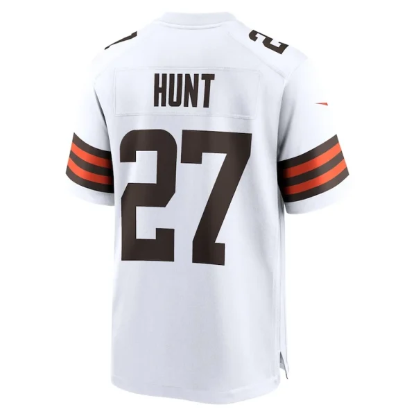 Kareem hunt cleveland browns nike game player jersey White L