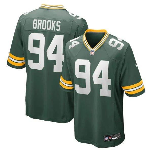 Karl brooks green bay packers nike game jersey Green
