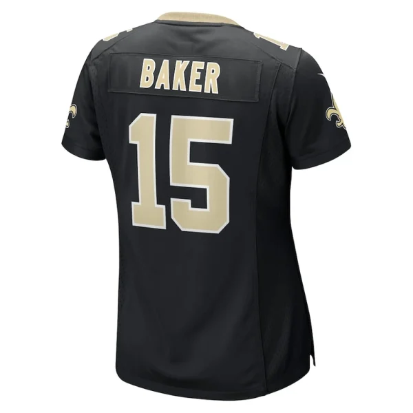 Kawaan baker new orleans saints nike womens game player jersey Black L
