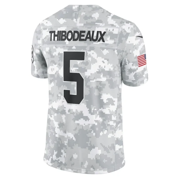Kayvon thibodeaux new york giants nike 2024 salute to service limited jersey Arctic camo L