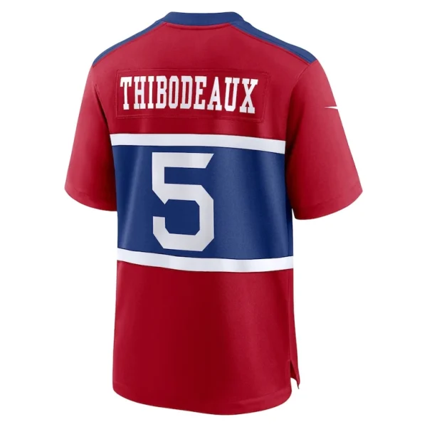 Kayvon thibodeaux new york giants nike alternate player game jersey Century red L