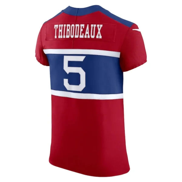 Kayvon thibodeaux new york giants nike alternate vapor f.u.s.e. elite player jersey Century red 48