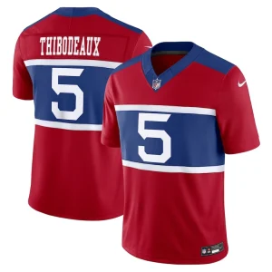 Kayvon thibodeaux new york giants nike alternate vapor f.u.s.e. limited jersey Century red