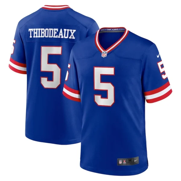 Kayvon thibodeaux new york giants nike classic player game jersey Royal