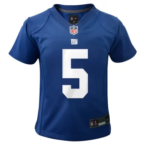 Kayvon thibodeaux new york giants nike infant player game jersey Royal 18 MO