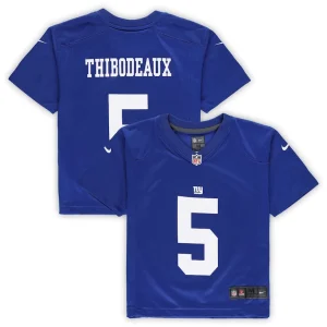 Kayvon thibodeaux new york giants nike preschool game jersey Royal