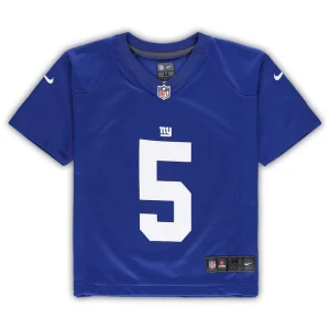 Kayvon thibodeaux new york giants nike preschool game jersey Royal 56
