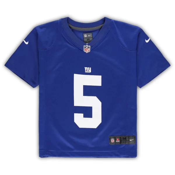 Kayvon thibodeaux new york giants nike preschool game jersey Royal 56
