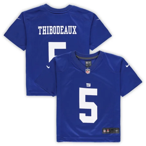 Kayvon thibodeaux new york giants nike preschool game jersey Royal