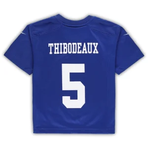 Kayvon thibodeaux new york giants nike preschool game jersey Royal 7