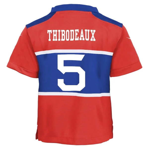 Kayvon thibodeaux new york giants nike toddler alternate player game jersey Century red 4T