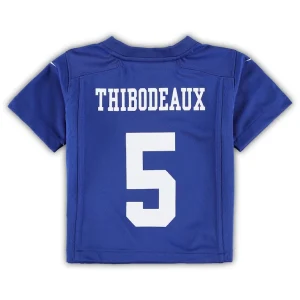 Kayvon thibodeaux new york giants nike toddler game jersey Royal 4T