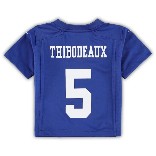 Kayvon thibodeaux new york giants nike toddler game jersey Royal 4T
