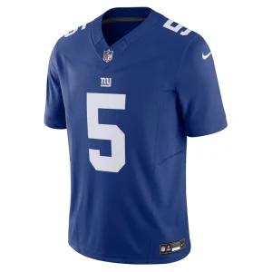 Kayvon thibodeaux new york giants nike vapor f.u.s.e. limited jersey Royal M