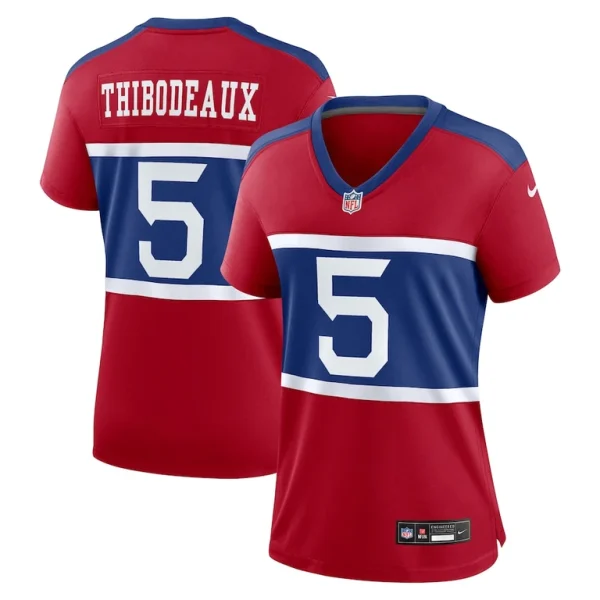 Kayvon thibodeaux new york giants nike womens alternate player game jersey Century red