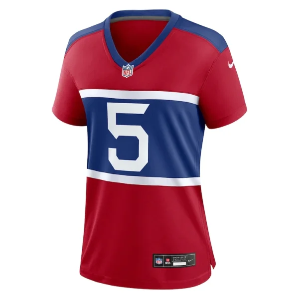 Kayvon thibodeaux new york giants nike womens alternate player game jersey Century red M