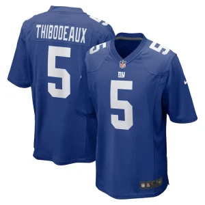 Kayvon thibodeaux new york giants nike youth game jersey Royal