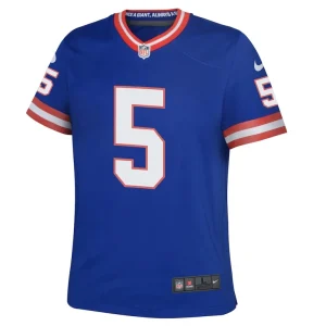 Kayvon thibodeaux new york giants nike youth game jersey Royal Yth M