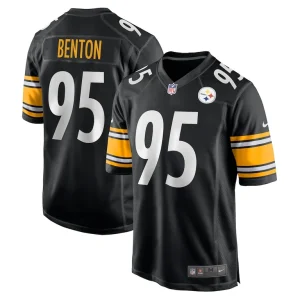 Keeanu benton pittsburgh steelers nike team game jersey Black
