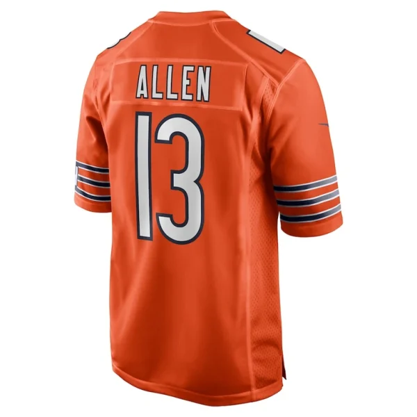 Keenan allen chicago bears nike alternate game jersey Orange L