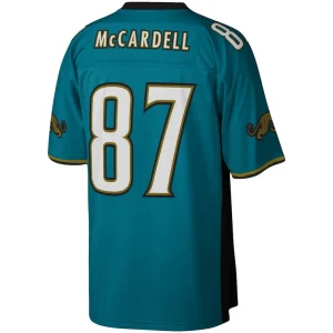 Keenan mccardell jacksonville jaguars mitchell ness legacy replica jersey Teal L