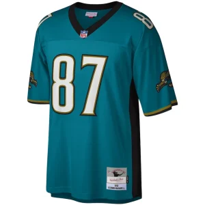 Keenan mccardell jacksonville jaguars mitchell ness legacy replica jersey Teal M