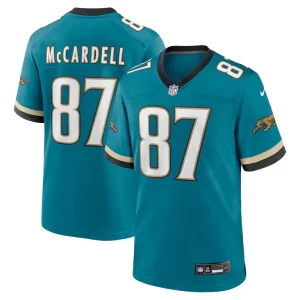 Keenan mccardell jacksonville jaguars nike prowler throwback retired player game jersey Teal