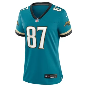 Keenan mccardell jacksonville jaguars nike womens prowler throwback retired player game jersey Teal M