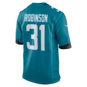 Keilan robinson jacksonville jaguars nike team game jersey Teal L