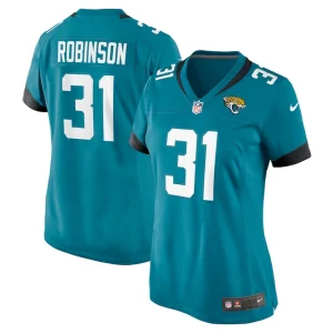 Keilan robinson jacksonville jaguars nike womens game jersey Teal