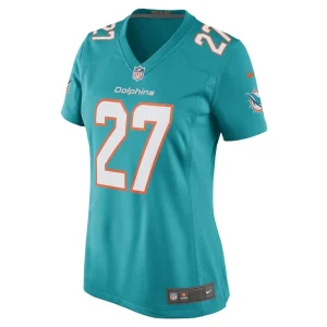 Keion crossen miami dolphins nike womens game player jersey Aqua M